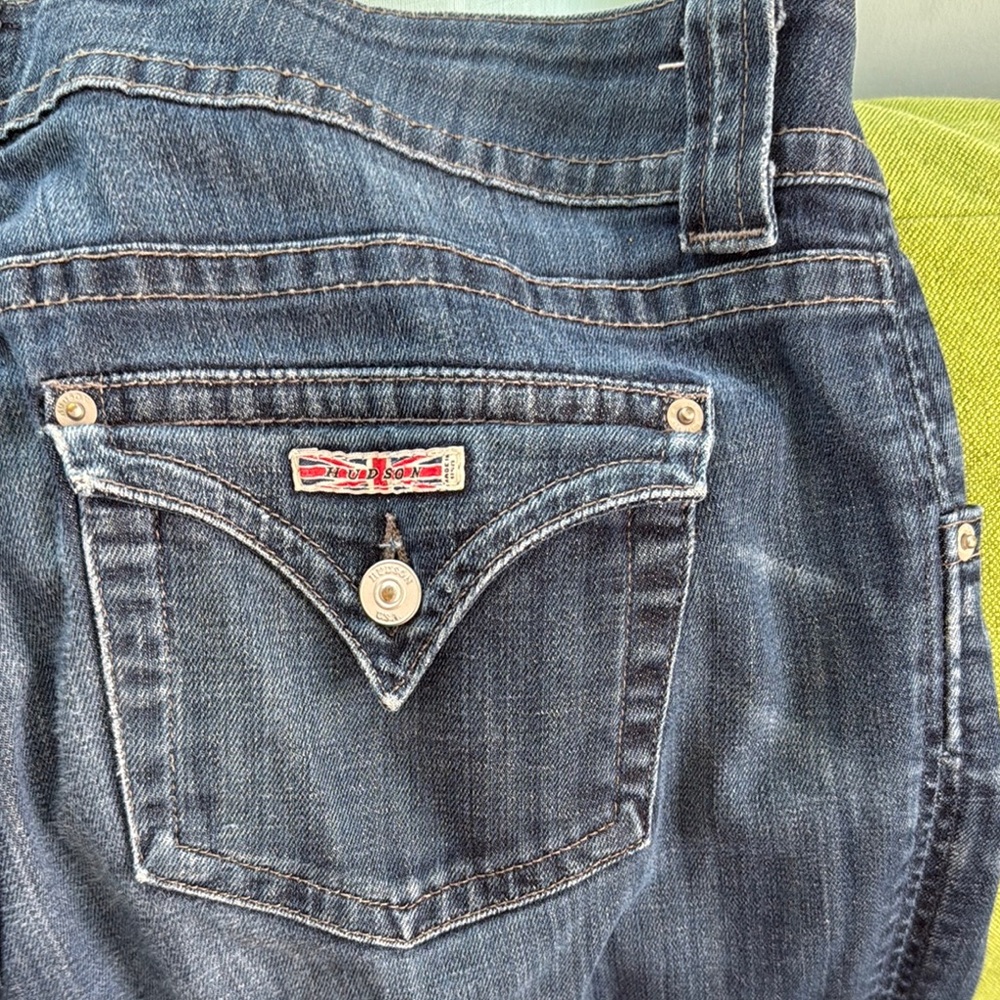 Denim Women Jeans - Blue Pocket Detail
